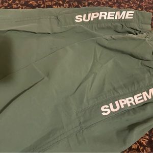 Supreme Warm Up Pant Light Green L